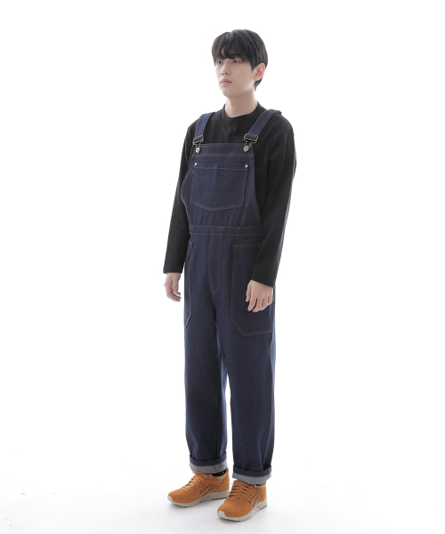 Джинсовый комбинезон Worker & Builder Fatigue WNB-605, индиго BRS