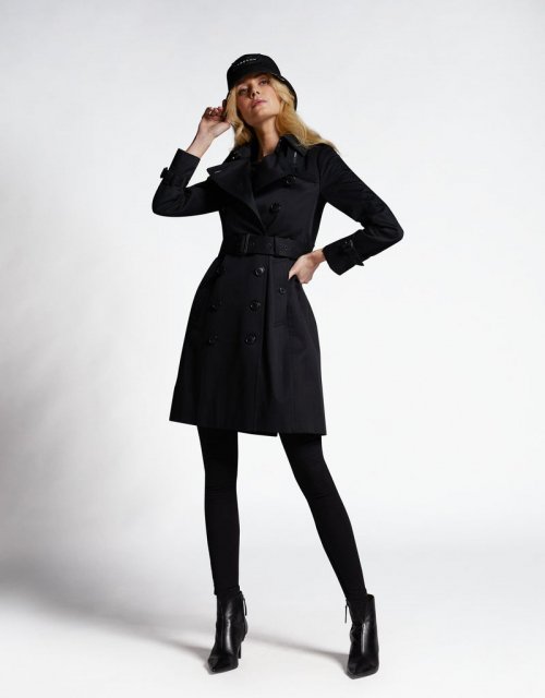 Queen Specter тренч (Black/Black/Black)