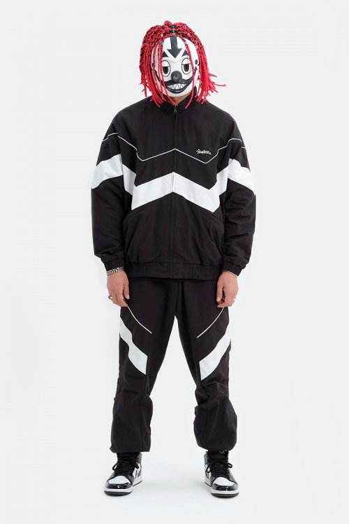 WAW WOVEN JACKET BLACK
