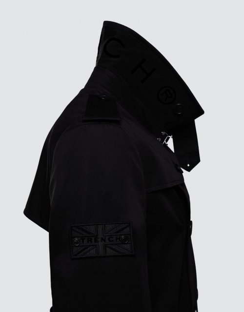 Тренч King Superfine Organic Classic (BLACK/BLACK/BLACK)