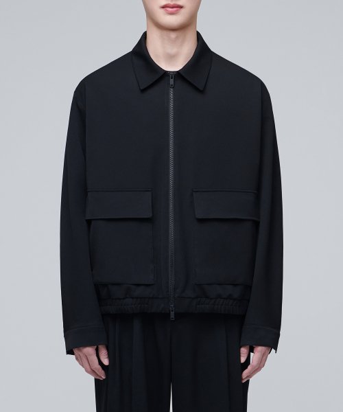 Минималистичный бомбер [Black]