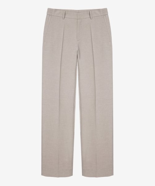 Брюки на резинке фактурные tapered - 2color MYPT2101