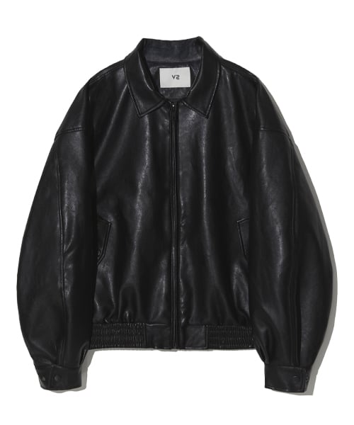 Куртка из веган-кожи 8013, Black
