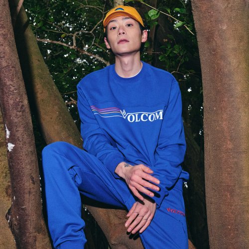 Rainbow свитшот комфорт-фит (Blue)