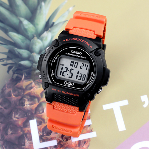 카시오(CASIO) 남성 스포츠 전자 시계 W-219H-4A - 41,000 | 무신사 스토어