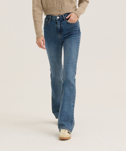 Джинсы W52 Medium Blue (с начесом на выбор)