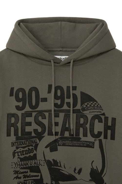RESEARCH HOODIE [KHAKI]