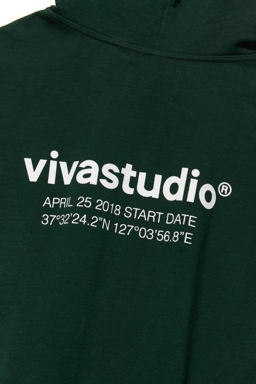 MUSINSA | VIVASTUDIO LOCATION HOODIE [GREEN]