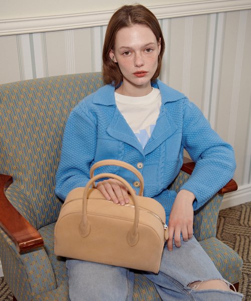 SINOON smooth bag ベージュ 美品 ボストンバッグ バッグ MUSINSA公式 | SINOON SMOOTH BAG