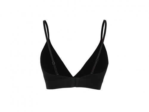 Chiral Signature Woman Cotton Bralette Black