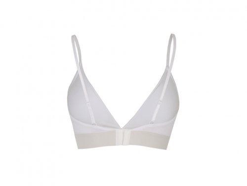 Chiral Signature Woman Cotton Bralette White