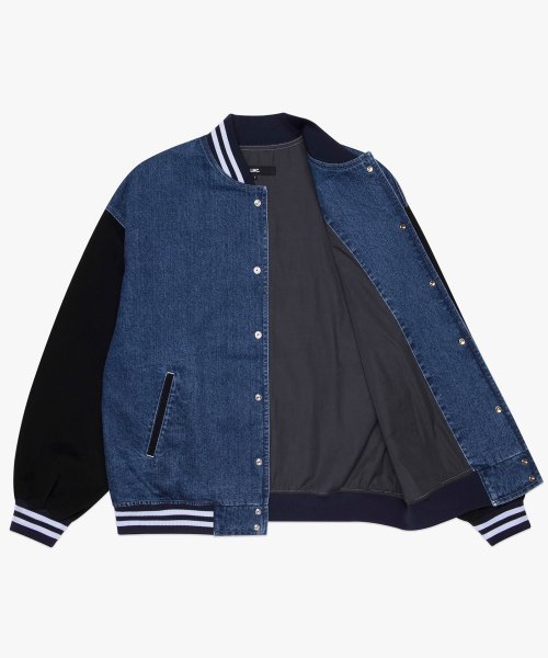 LMC OVAL WASHED BASEBALL JACKET - ブルゾン