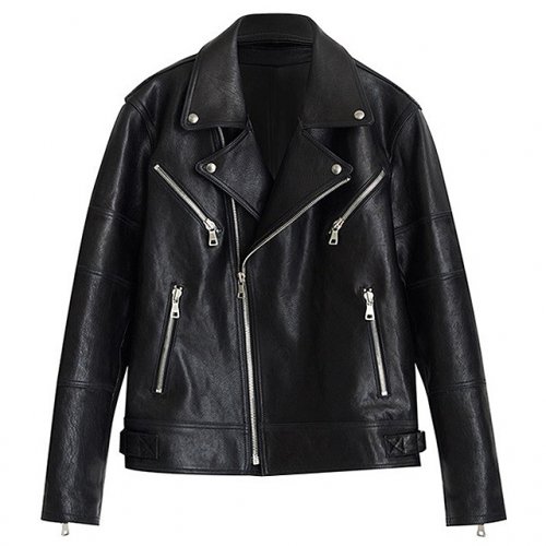 Кожаная куртка-косуха Elaborate Rider Lambskin (BLACK)
