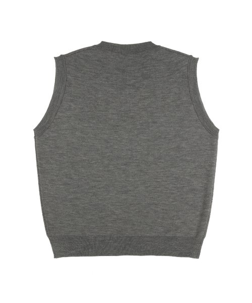 MUSINSA | NASTYKICK [NSTK] Kinsum Knit Vest (Gray)_K22QB634