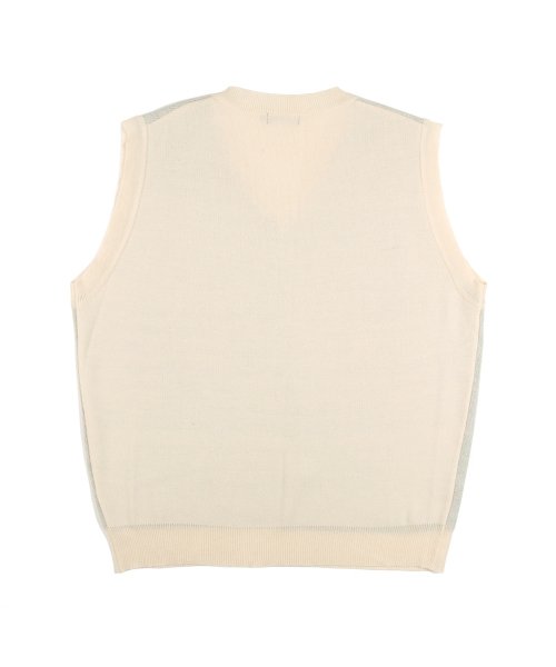 MUSINSA | NASTYKICK [NSTK] Kinsum Knit Vest (Ivory)_K22QB634