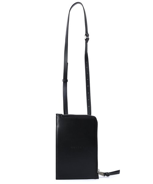 LEATHER MINI-BAG (BLACK)