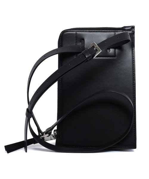 LEATHER MINI-BAG (BLACK)