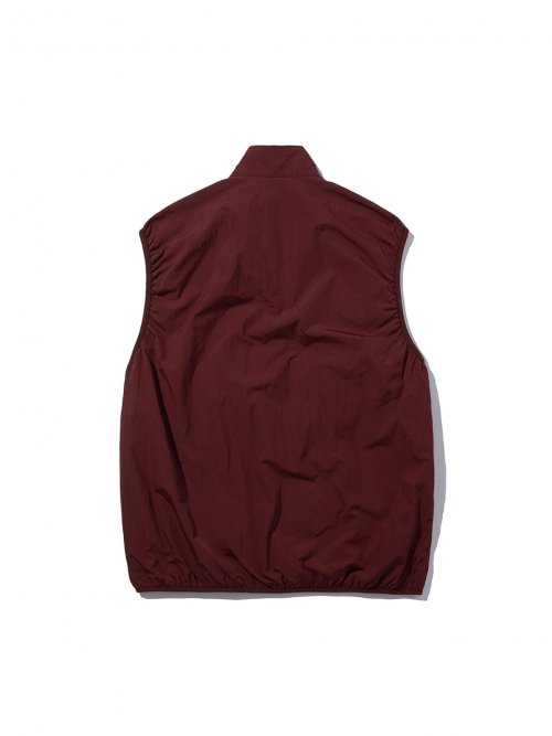 Track Vest Burgundy