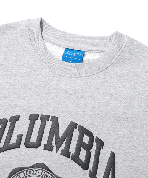 Свитшот UNIVERSITY SEAL LIGHT TERRY Melange Gray