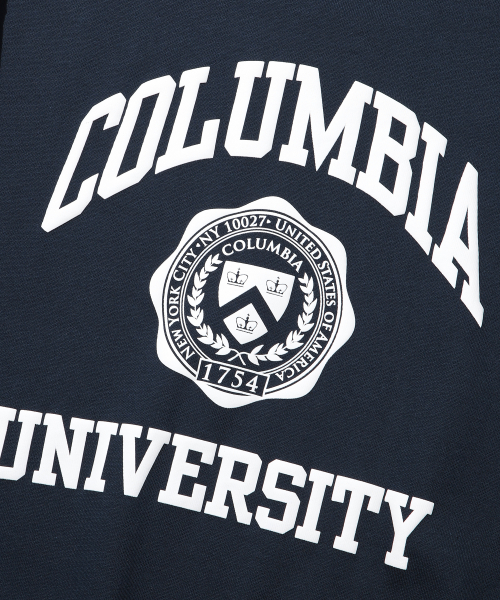 UNIVERSITY SEAL LIGHT TERRY SWEATSHIRTS тёмныйсиний