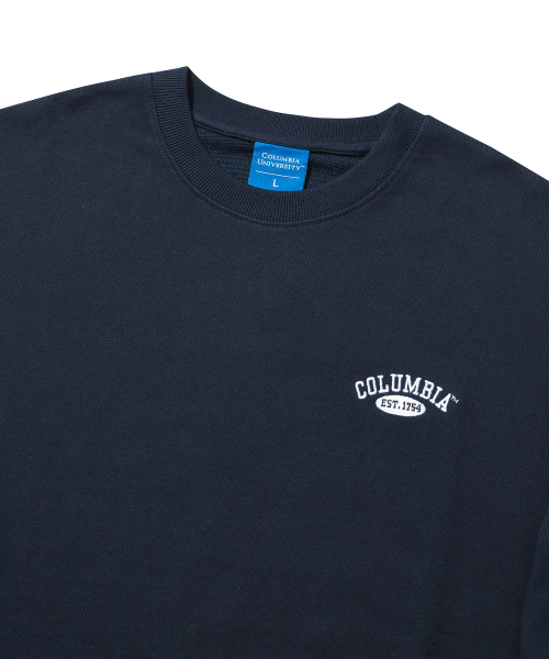 CU ARCH LOGO LIGHT TERRY SWEATSHIRTS тёмныйсиний