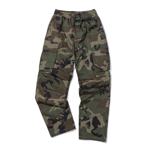 CARGO RIPSTOP PANTS WOODLAND CAMO
