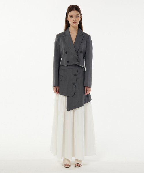 Double cropped blazer