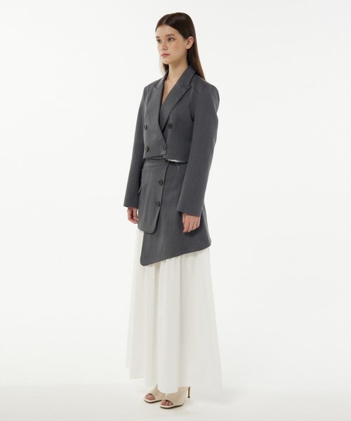 Double cropped blazer