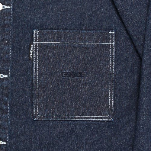 Джинсовая рабочая куртка_Blue
