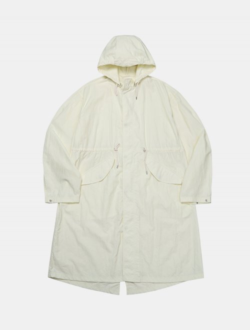 FISHTAIL HOOD PARKA [Ivory]