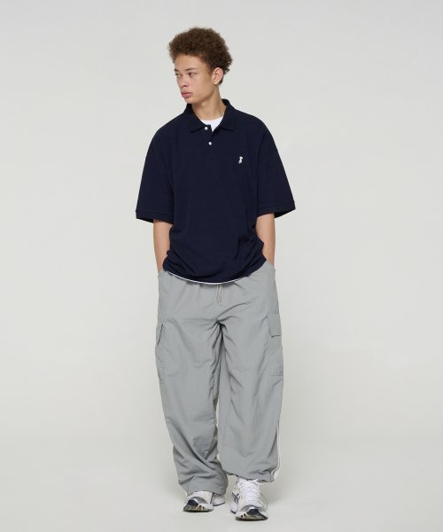 Пике-футболка Giant Fit (Navy)
