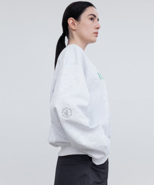 ROUND NECK LOGO SWEATSHIRT MG