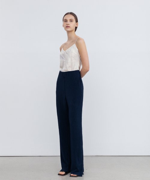 HIGH RISE PLEATED PANTS NA