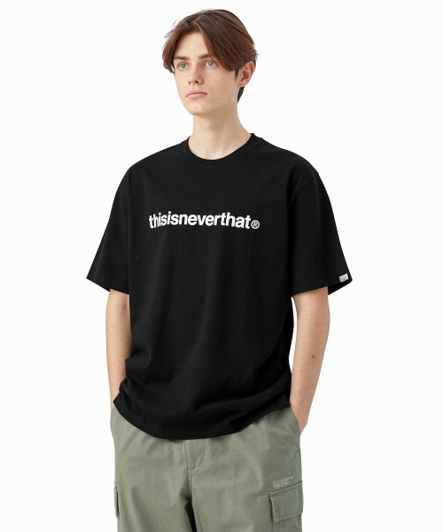 MUSINSA | thisisneverthat® (SS22) T-Logo Tee Black