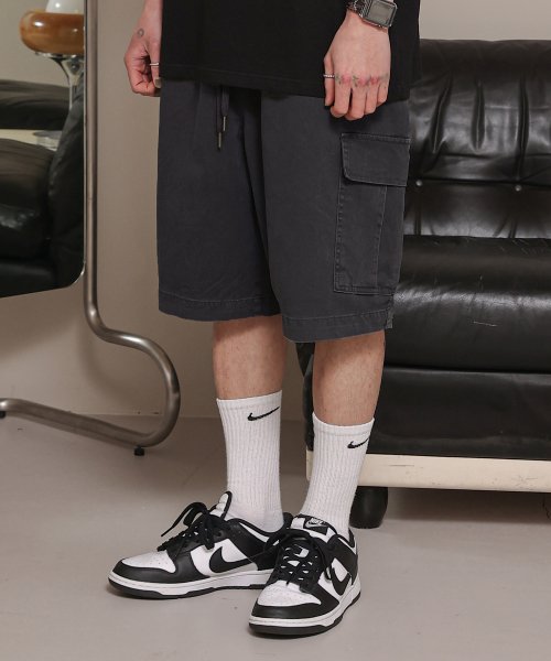Шорты карго giant fit stone (Dark Gray)