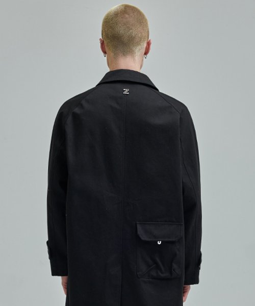 Пальто с карманами — Black