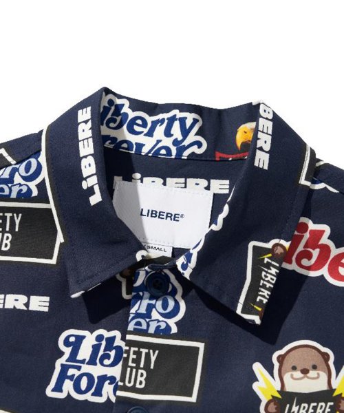 STICKER PACK SHIRT / NAVY