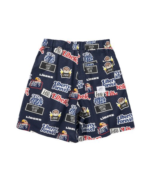 STICKER PACK SHORT PANTS / NAVY