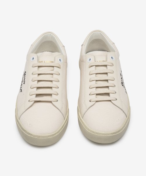 Saint laurent best sale embroidered sneakers