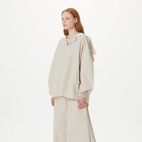 Анорак с матросским воротником (Beige)