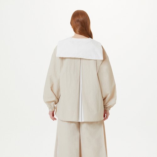 Анорак с матросским воротником (Beige)