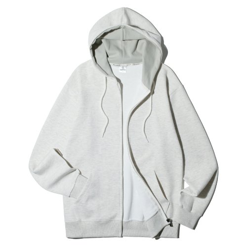 Basic double cotton простой zip-up hoodie AZH540 (5 ЦВЕТОВ)