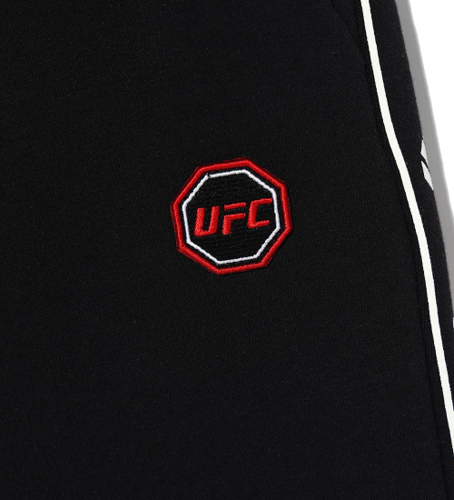UFC боковой логотип графический шорты чёрный U2SPT1122BK