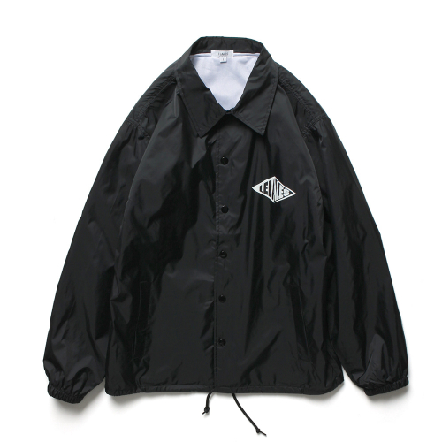 Diamond coach jacket -black