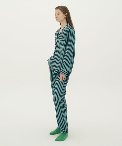 [Вискоза] (w) Apple mint pajama set