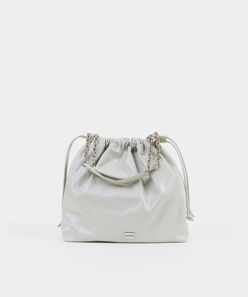CH. TRAWSTRING BAG LIGHT GRAY