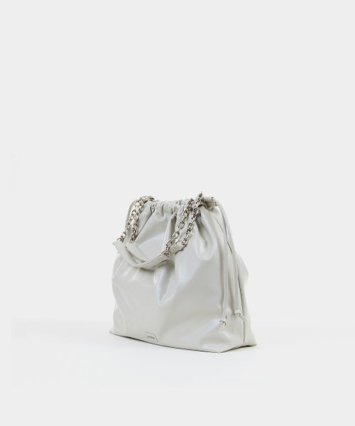 CH. TRAWSTRING BAG LIGHT GRAY