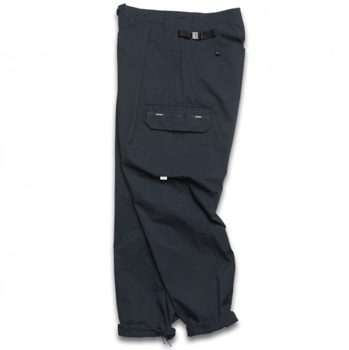 DV22SPT.664 ONE TUCK CARGO W.FIT TROUSERS -Navy-