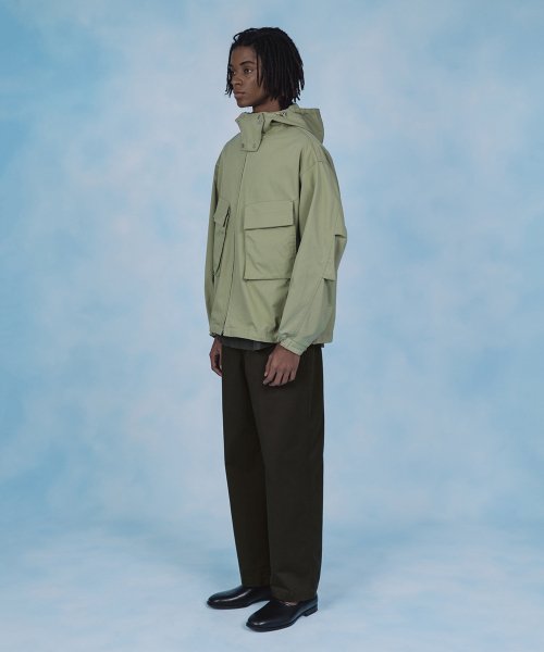 BREAD-BAG POCKET PARKA (SAGE)