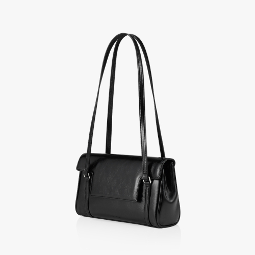 MUSINSA | FINDKAPOOR MARTY BAG S 23 CRINKLED - BLACK